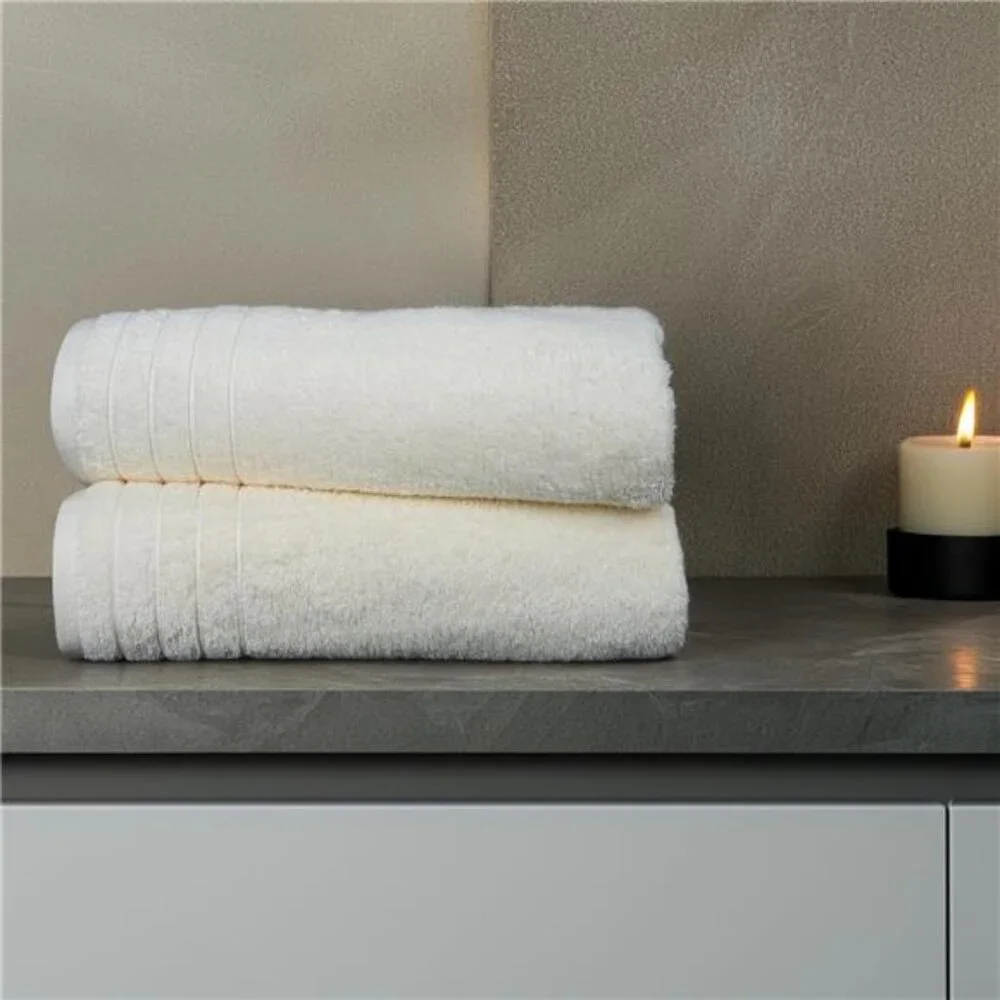 New Pack of 4 Extra Large Bath Towels 30 x 60 Inches, 100% Cotton